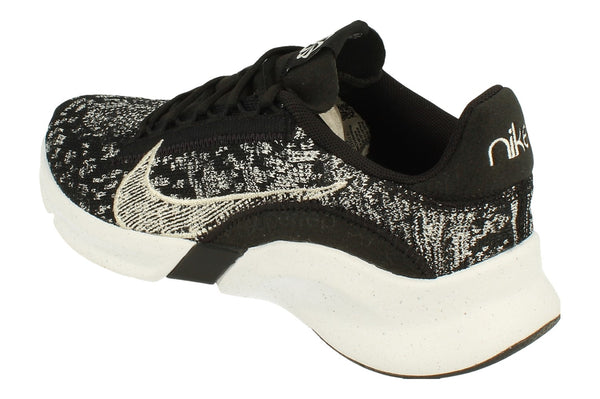 Nike Womens Superrep Go 3 Nn Fk Trainers Dh3393  010 - Black Metallic Silver White 010 - Photo 0
