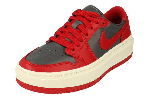 Nike Air Jordan 1 Elevate Low Womens Trainers Dh7004  006 - Dark Grey Varsity Sail Red 006 - Photo 0