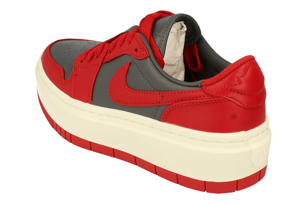 Nike Air Jordan 1 Elevate Low Womens Trainers Dh7004  006 - Dark Grey Varsity Sail Red 006 - Photo 0