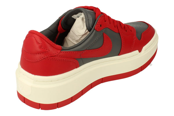 Nike Air Jordan 1 Elevate Low Womens Trainers Dh7004  006 - Dark Grey Varsity Sail Red 006 - Photo 0