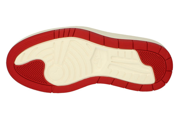 Nike Air Jordan 1 Elevate Low Womens Trainers Dh7004  006 - Dark Grey Varsity Sail Red 006 - Photo 0