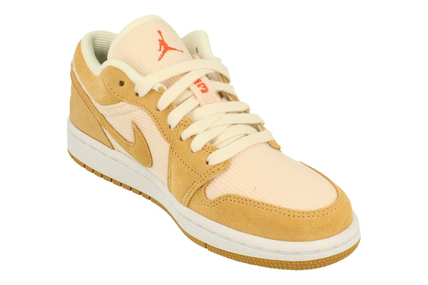 Nike Womens Air Jordan 1 Low Se Trainers Dh7820  700 - Twine Orange Quartz 700 - Photo 0