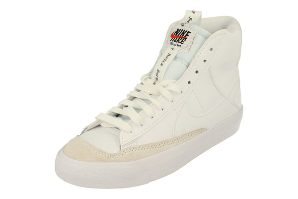 Nike Blazer Mid 77 Se D GS Trainers Dh8640 102 - White White Black 102 - Photo 0