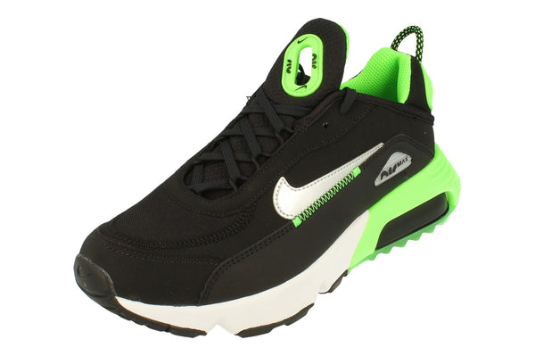 Nike Air Max 2090 C/S GS Trainers Dh9738  004 - Black Chrome Green Strike 004 - Photo 0