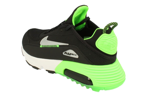 Nike Air Max 2090 C/S GS Trainers Dh9738  004 - Black Chrome Green Strike 004 - Photo 0