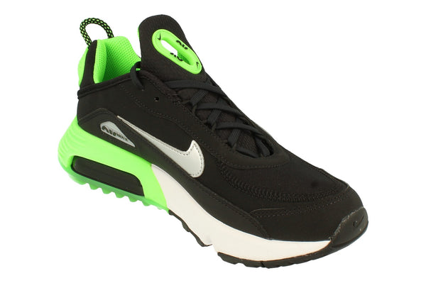 Nike Air Max 2090 C/S GS Trainers Dh9738  004 - Black Chrome Green Strike 004 - Photo 0