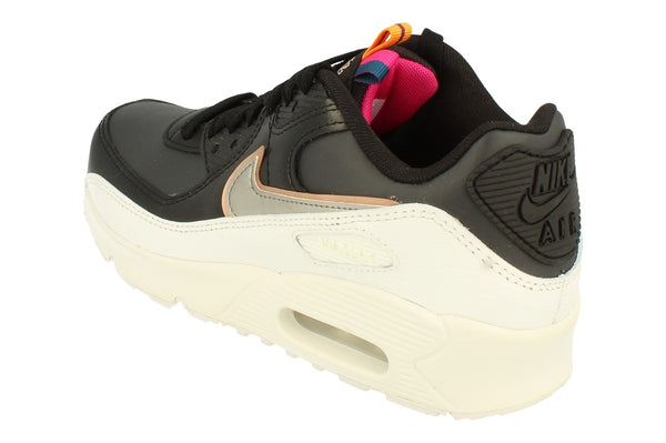 Nike Air Max 90 LTR Se GS Trainers DJ0414  001 - Off Noir Pewter Black 001 - Photo 0