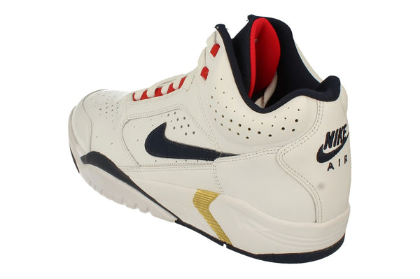 Nike Air Flight Lite Mid Mens Trainers Dj2518  102 - White Midnight Navy 102 - Photo 0