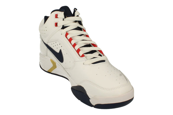 Nike Air Flight Lite Mid Mens Trainers Dj2518  102 - White Midnight Navy 102 - Photo 0