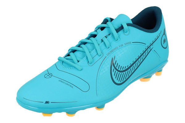 Nike Vapor 14 Club Fg/Mg Mens Football Boots Dj2903  484 - Chlorine Blue Laser Orange 484 - Photo 0