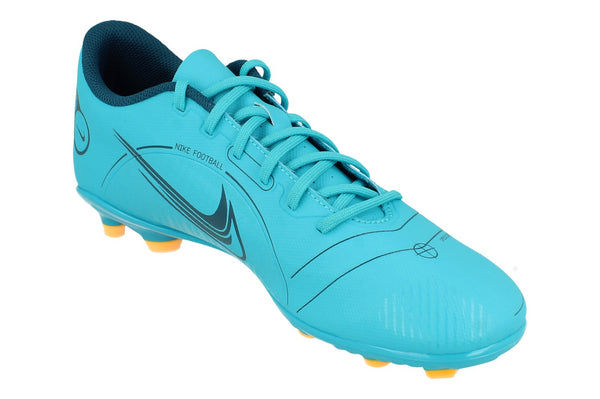 Nike Vapor 14 Club Fg/Mg Mens Football Boots Dj2903  484 - Chlorine Blue Laser Orange 484 - Photo 0