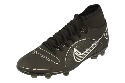 Nike Superfly 8 Club Fg/Mg Mens Football Boots Dj2904  007 - Black Metallic Silver 007 - Photo 0