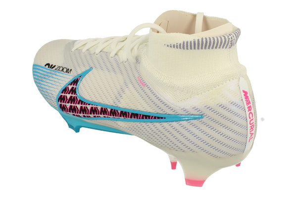 Nike Zoom Superfly 9 Elite FG Mens Football Boots Dj4977  146 - White Baltic Blue Pink Blast 146 - Photo 0