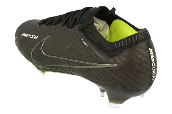 Nike Zoom Vapor 15 Elite FG Mens Football Boots Dj4978  001 - Black Dark Smoke Grey 001 - Photo 0