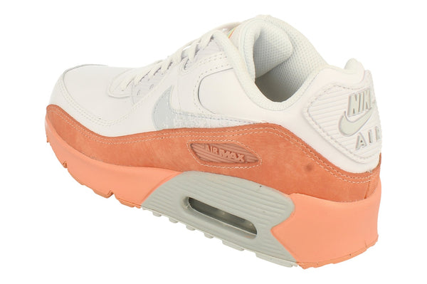 Nike Air Max 90 LTR Se GS Trainers Dm0956  100 - White Aura Madder Root 100 - Photo 0