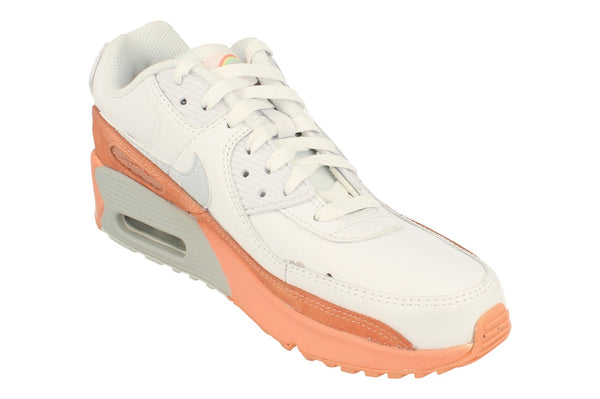 Nike Air Max 90 LTR Se GS Trainers Dm0956  100 - White Aura Madder Root 100 - Photo 0