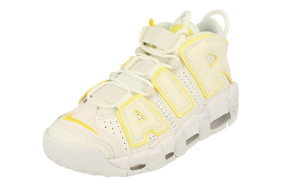 Nike Womens Air More Uptempo Trainers Dm3035  100 - Summit White Opti Yellow 100 - Photo 0