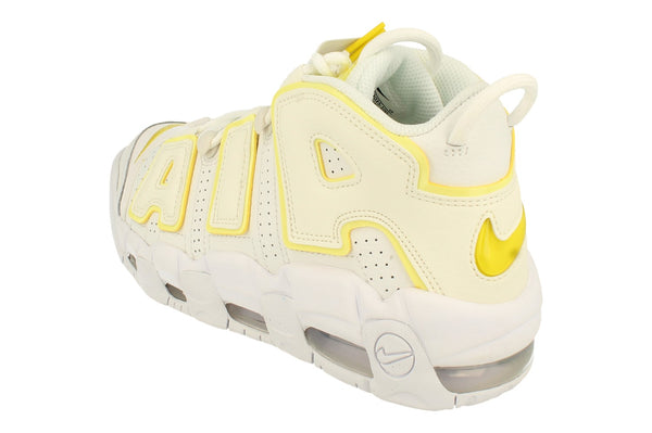 Nike Womens Air More Uptempo Trainers Dm3035  100 - Summit White Opti Yellow 100 - Photo 0