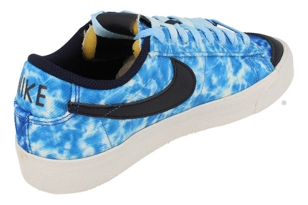 Nike Womens Blazer Low 77 Trainers Dm3038  400 - Hyper Royal Blackened Blue 400 - Photo 0