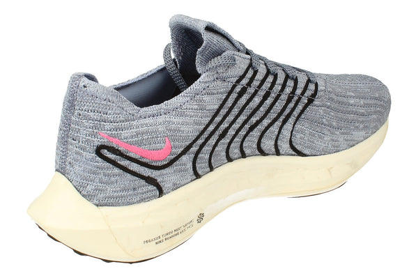 Nike Pegasus Turbo Next Nature Mens in Ashen Slate. Picture taken from the front, left side. 