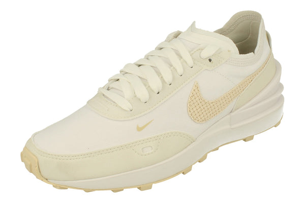 Nike Womens Waffle One Essential Trainers Dm7604  100 - Summit White Fossil 100 - Photo 0