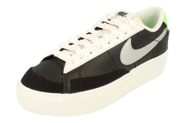 Nike Womens Blazer Platform Trainers Dn8010 001 - Black Metallic Silver 001 - Photo 0
