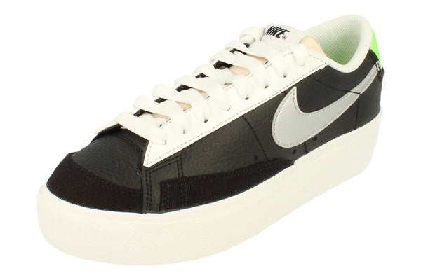 Nike Womens Blazer Platform Trainers Dn8010 001 - Black Metallic Silver 001 - Photo 0