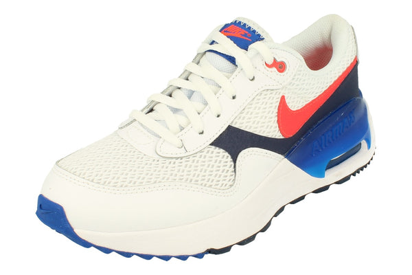 Nike Air Max System GS Trainers DQ0284  101 - White Bright Crimson 101 - Photo 0