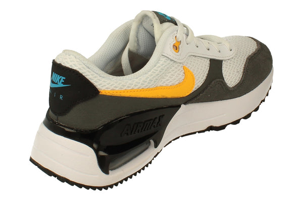Nike Air Max System GS Trainers Dq0284  104 - White Laser Orange Iron Grey 104 - Photo 0