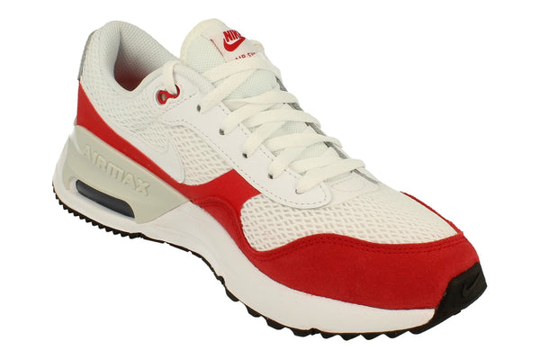 Nike Air Max System GS Trainers Dq0284  108 - White University Red 108 - Photo 0