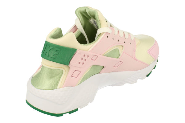 Nike Hurache Run Se GS Trainers Dq0517  600 - Pink Foam Malachite Sesame 600 - Photo 0