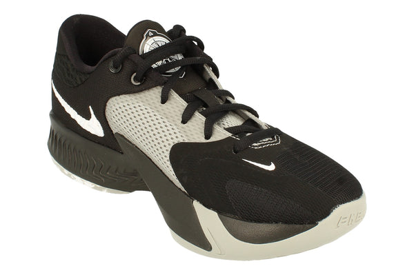 Nike Freak 4 GS Basketball Trainers Dq0553  001 - Black White Light Smoke Grey 001 - Photo 0