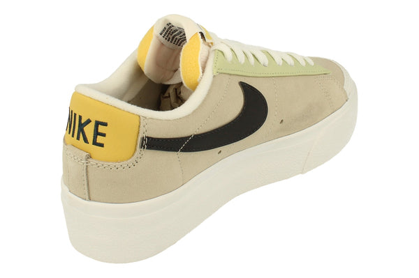 Nike Womens Blazer Platform Trainers Dq0884  100 - Light Stone Off Noir 100 - Photo 0
