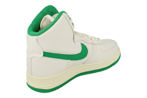 Nike Womens Air Force 1 Af1 Scuplt Trainers Dq5007  100 - White Stadium Green Sail 100 - Photo 0