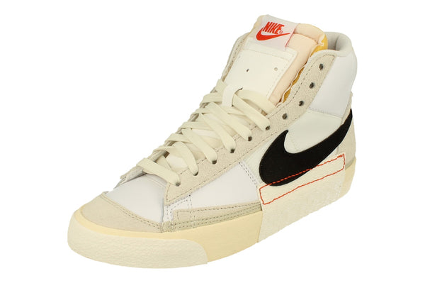 Nike Blazer Mid Pro Club Mens Trainers Dq7673 100 - White Black Light Bone 100 - Photo 0