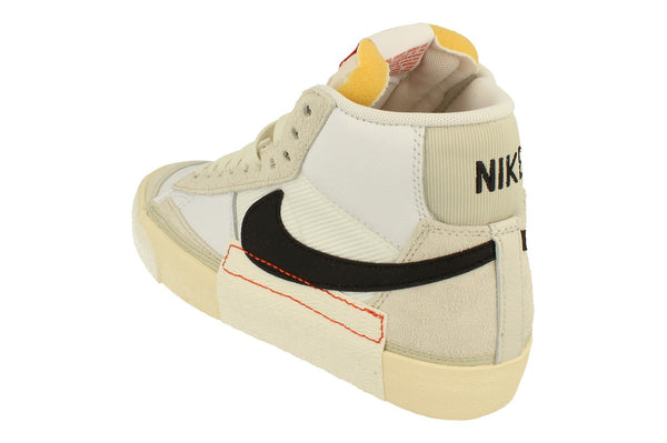 Nike Blazer Mid Pro Club Mens Trainers Dq7673 100 - White Black Light Bone 100 - Photo 0