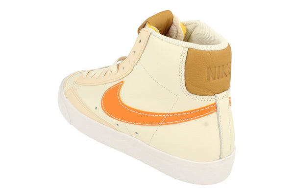 Nike Blazer Mid 77 Emb Mens Trainers Dq7674  001 - Phantom Hot Curry Pearl White 001 - Photo 0