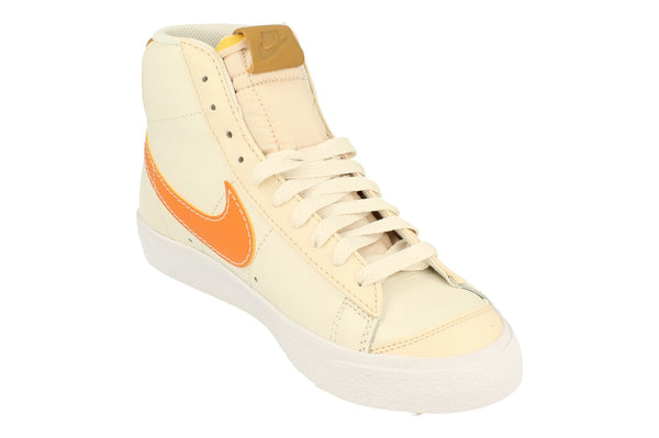 Nike Blazer Mid 77 Emb Mens Trainers Dq7674  001 - Phantom Hot Curry Pearl White 001 - Photo 0
