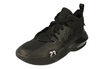 Nike Air Jordan Stay Loyal 2 Mens Basketball Trainers Dq8401 001 - Black Metallic Silver 001 - Photo 0