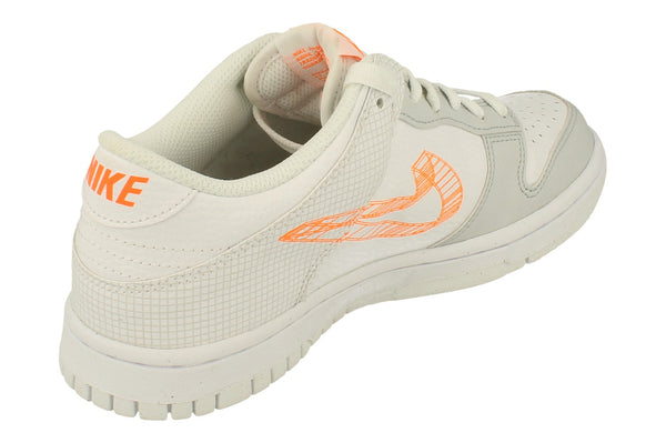 Nike Dunk Low Se GS M Trainers Dr0171  100 - White Total Orange 100 - Photo 0