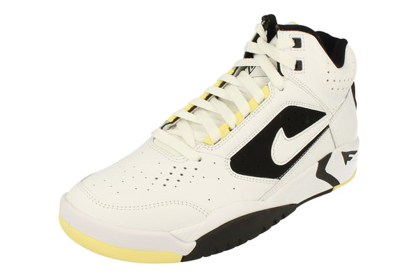 Nike Air Flight Light Mid Mens Trainers Dv0824  100 - White Lemon Black 100 - Photo 0