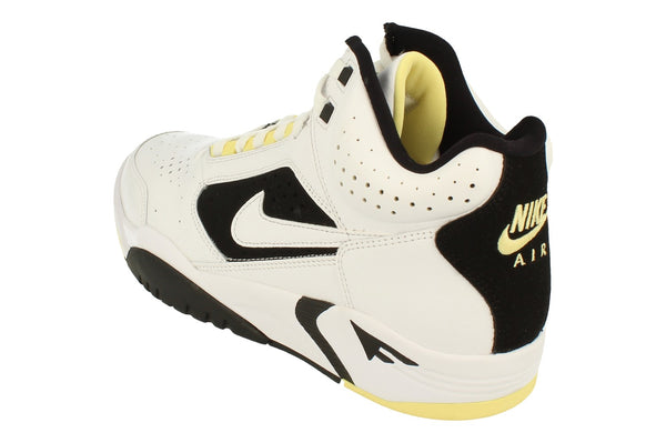 Nike Air Flight Light Mid Mens Trainers Dv0824  100 - White Lemon Black 100 - Photo 0