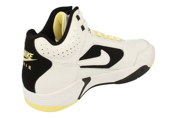 Nike Air Flight Light Mid Mens Trainers Dv0824  100 - White Lemon Black 100 - Photo 0