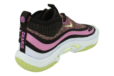 Nike Cosmic Unity 3 Mens Basketball Trainers Dv2757  500 - Rush Fuchsia Lemon Twist 500 - Photo 2