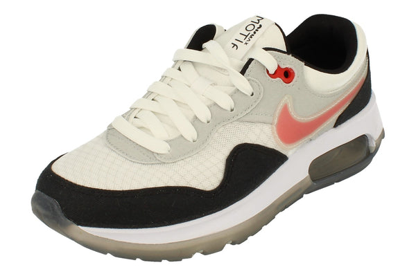 Nike Air Max Motif GS Trainers Dv3034  001 - Black Siren Red White Grey Fog 001 - Photo 0