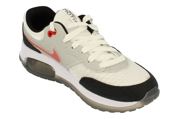 Nike Air Max Motif GS Trainers Dv3034  001 - Black Siren Red White Grey Fog 001 - Photo 0