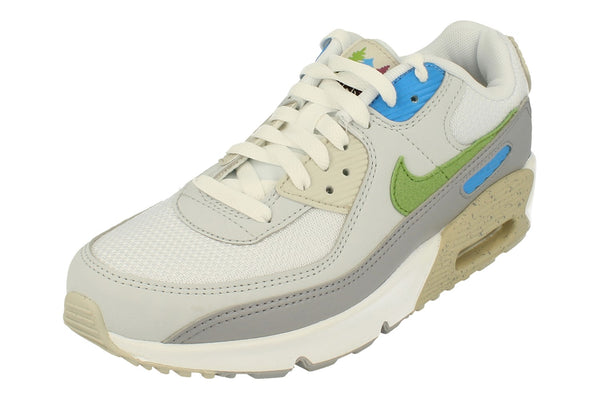 Nike Air Max 90 GS Trainers Dv3483  100 - White Chlorophyll 100 - Photo 0