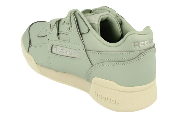 Reebok Workout Lo Plus Womens Sneakers  3777 - White Paper Rose Gold Dv3777 - Photo 0