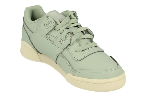 Reebok Workout Lo Plus Womens Sneakers  3777 - White Paper Rose Gold Dv3777 - Photo 0