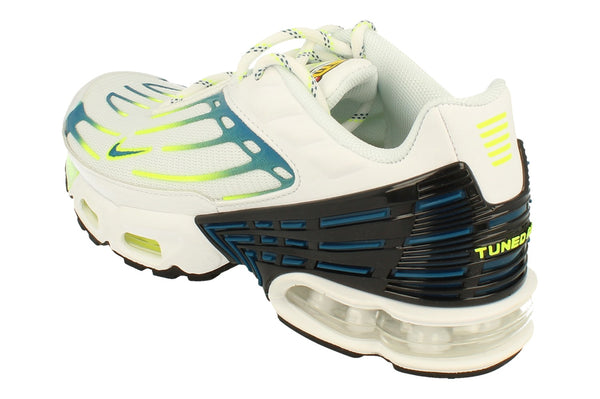 Nike Air Max Plus III GS Trainers Dv7138  100 - White Marina Volt Black 100 - Photo 0